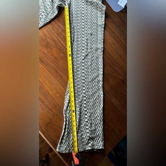 Urban Outfitters iets frans Monogrammed Flare Pants Large - Picture 5 of 5